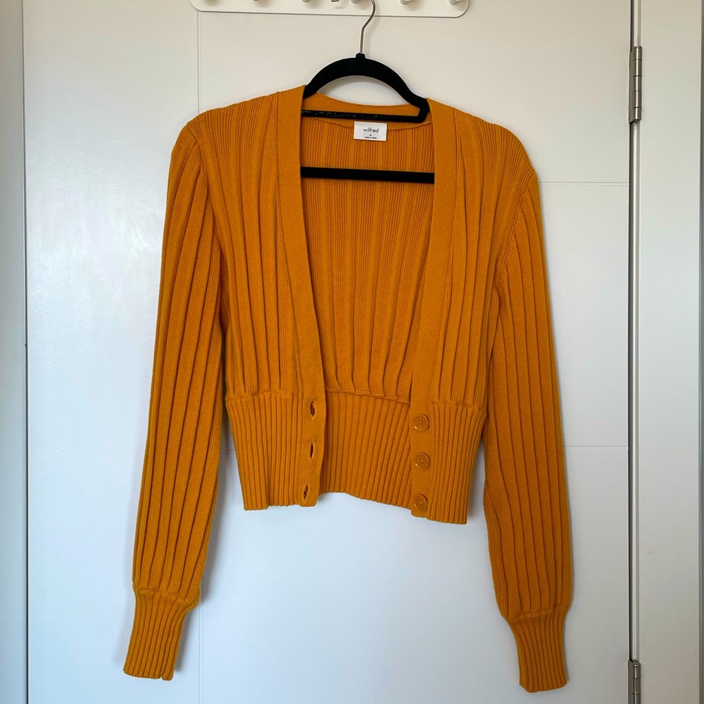 Wilfred Plunge Front Cardigan